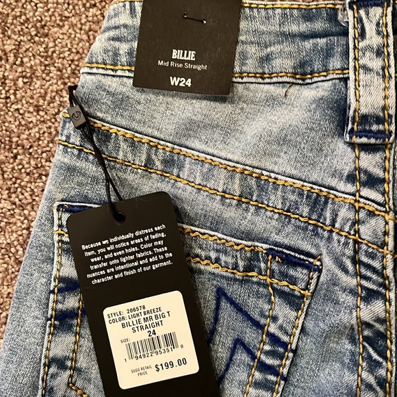 Womens size 24 True religion jeans new with tags - Picture 7 of 7